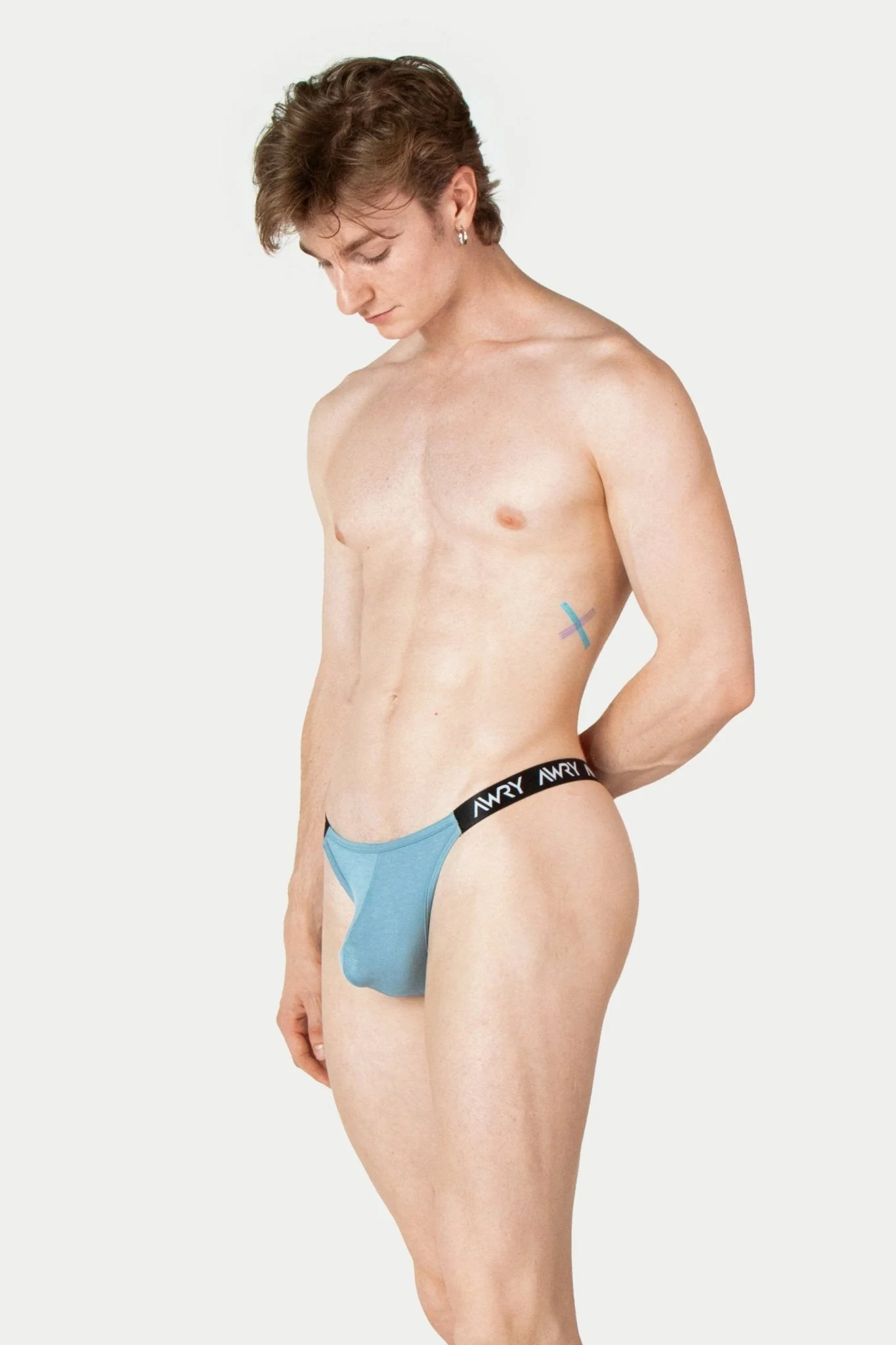ALLURE Thong - Smoky Blue - Image 4