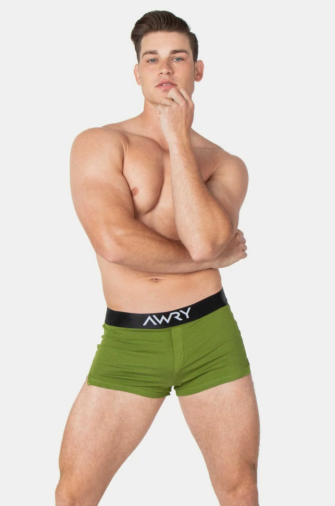 BOOST Jock Boxers - Olive - Image 2