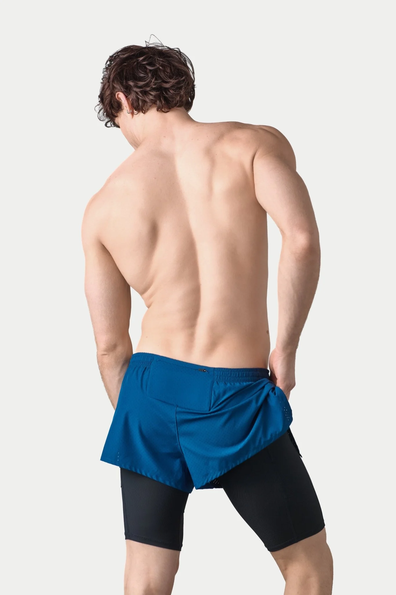 BREEZE Long Liner Shorts - Sapphire - Image 3