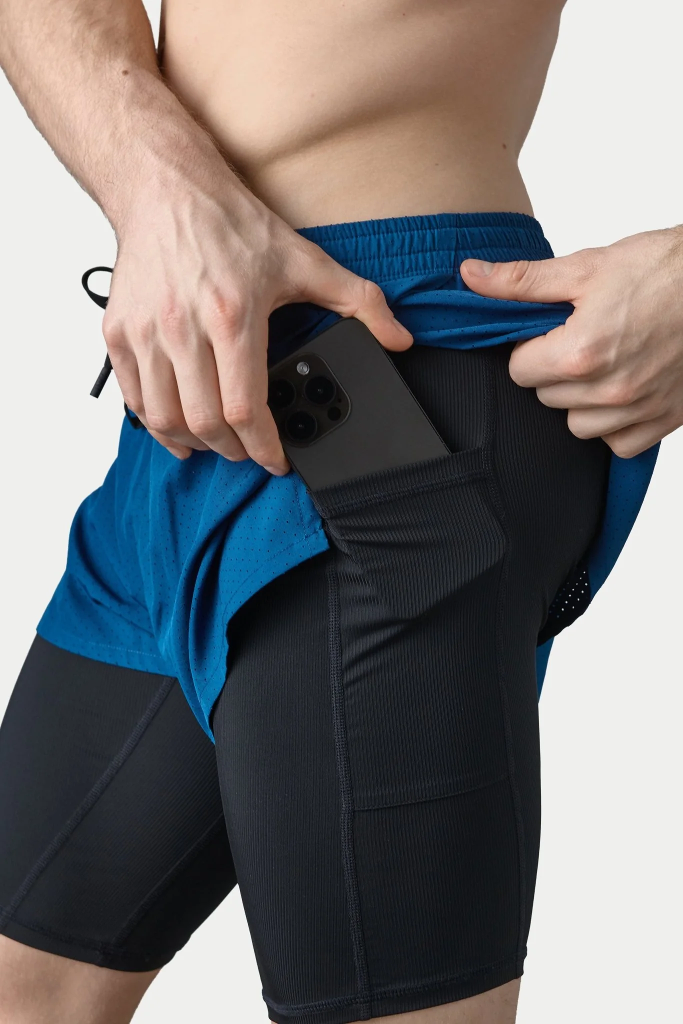 BREEZE Long Liner Shorts - Sapphire - Image 5