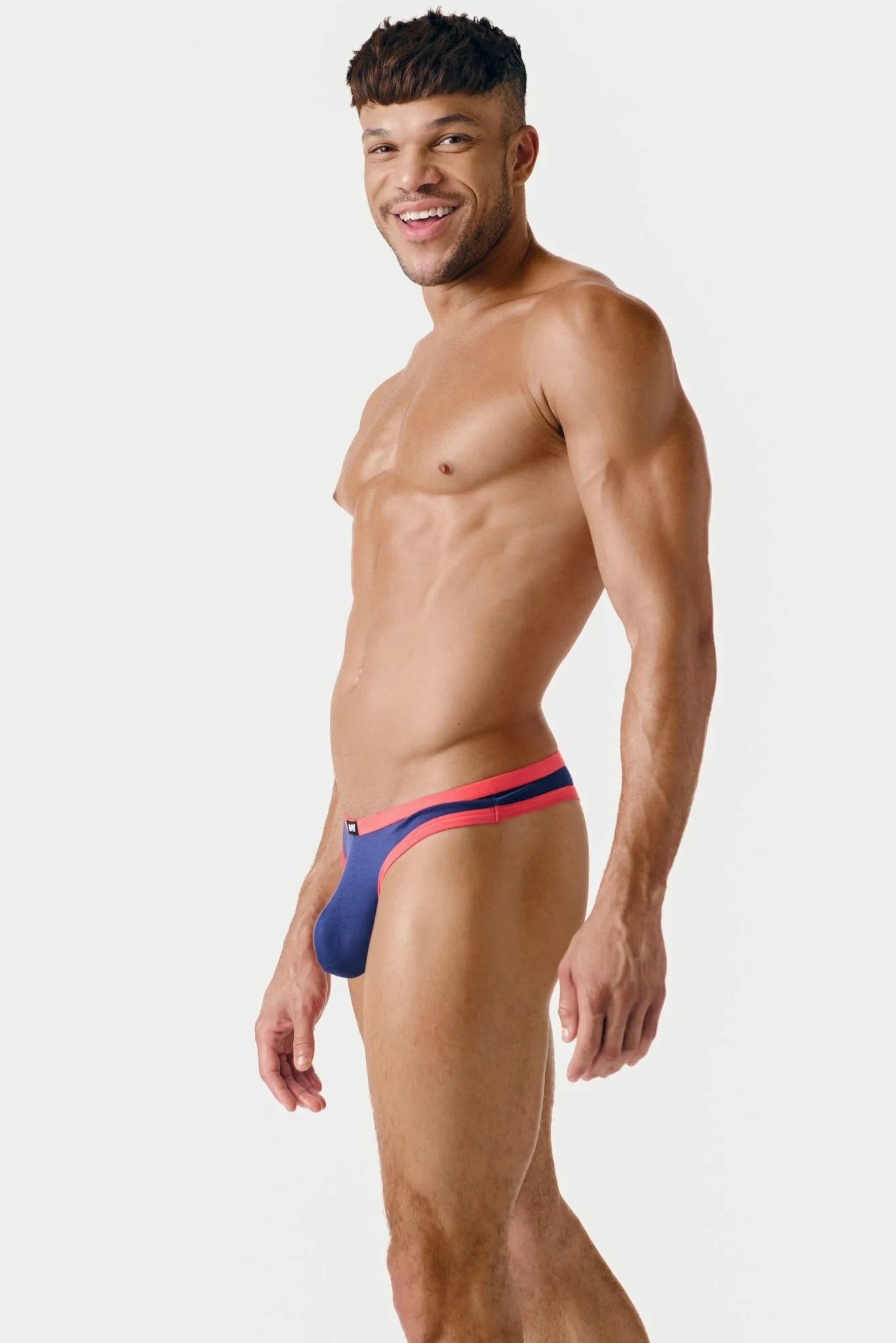 CONTRAST Thong - Navy - Image 2