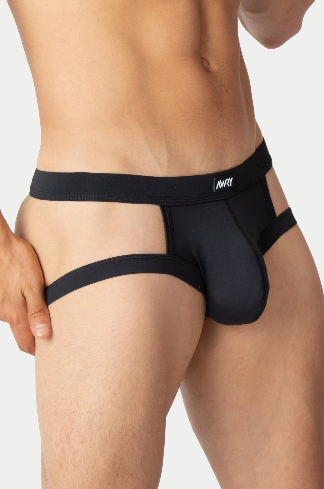 IMPULSE Jock Thong - Black - Image 4