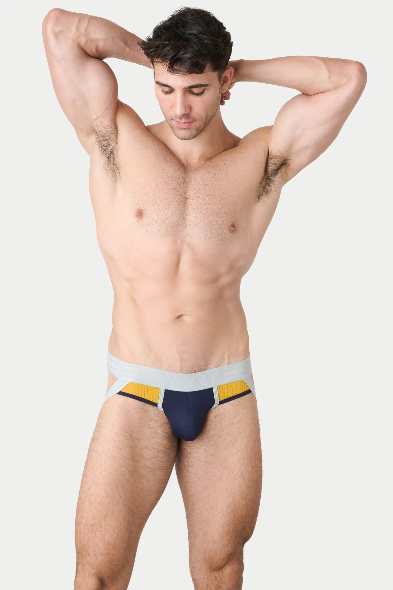 LIFT Jock Thong - Navy Gold - Image 4