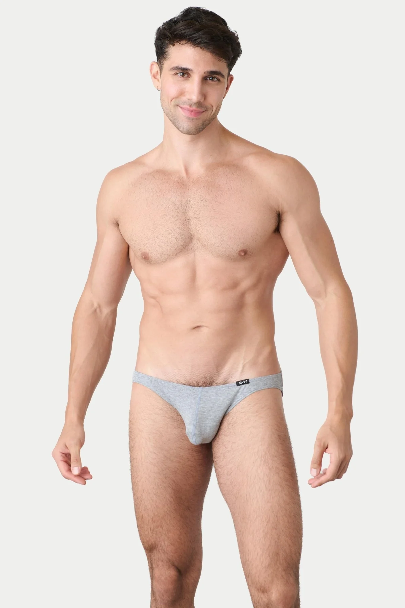 LOUNGE Briefs V2 - Heather Gray - Image 4