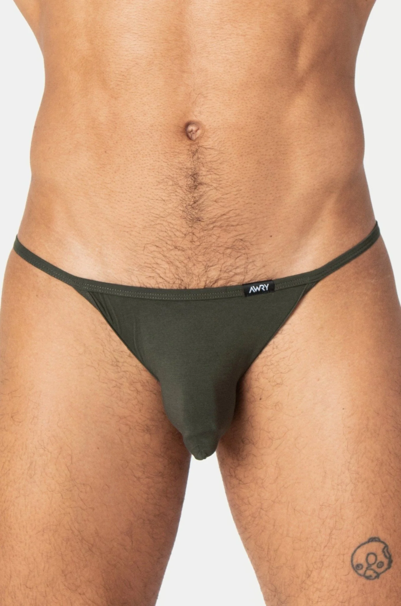 LUXE String Bikini - Deep Olive - Image 6