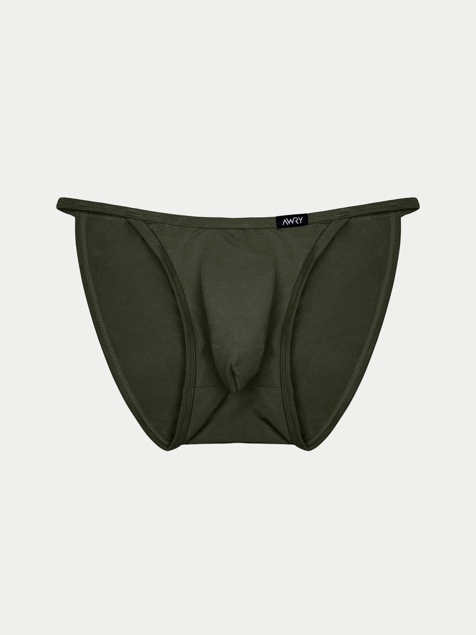 LUXE String Bikini - Deep Olive - Image 8
