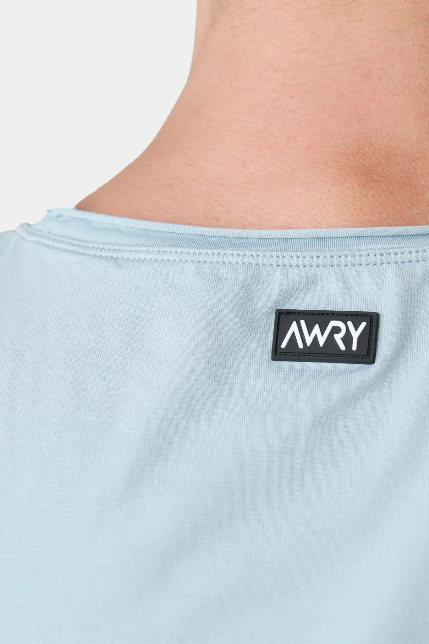 RAW Crop Tank - Soft Blue - Image 5