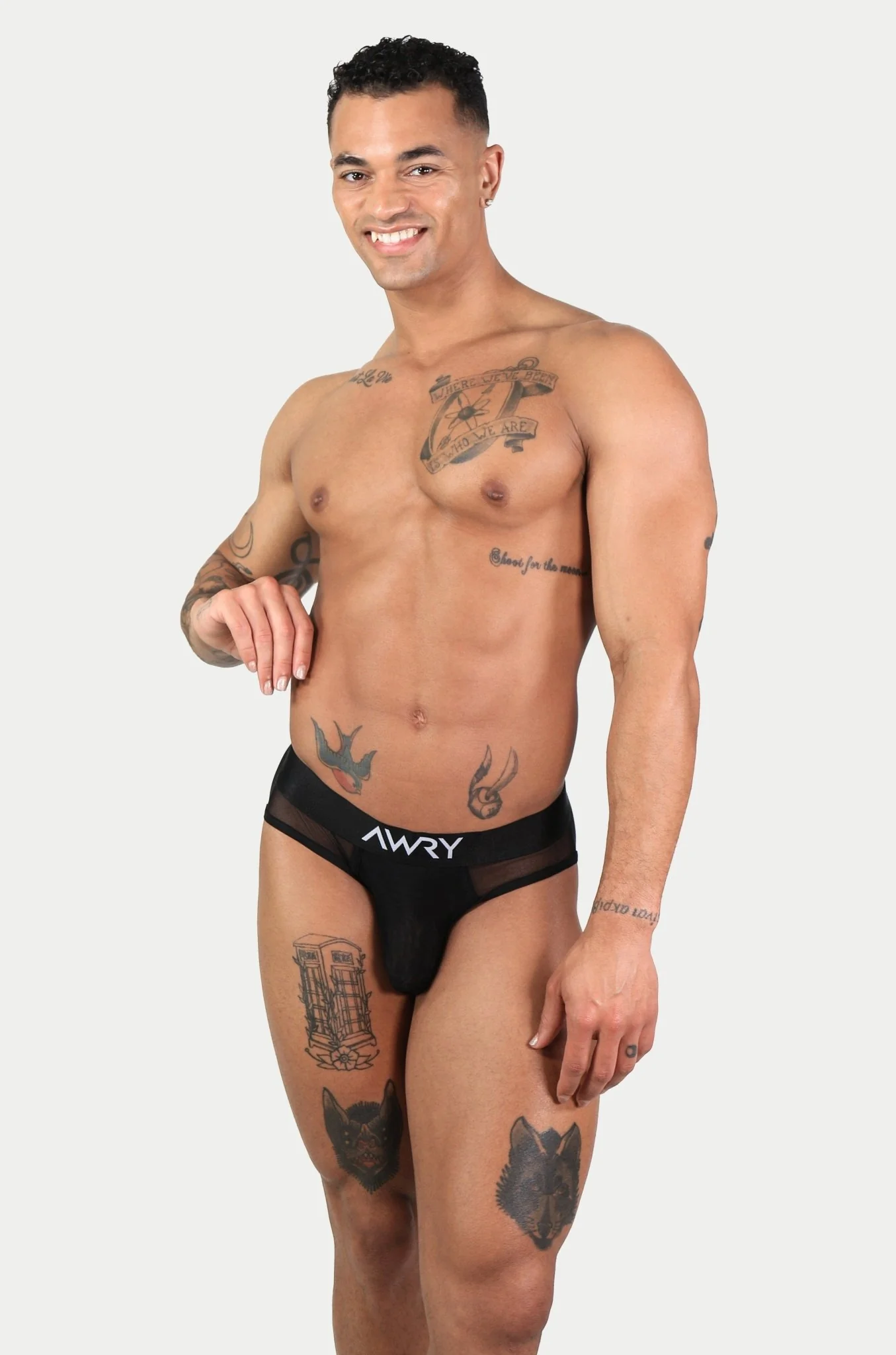 "Oops" REVEAL Briefs - Black - Image 3