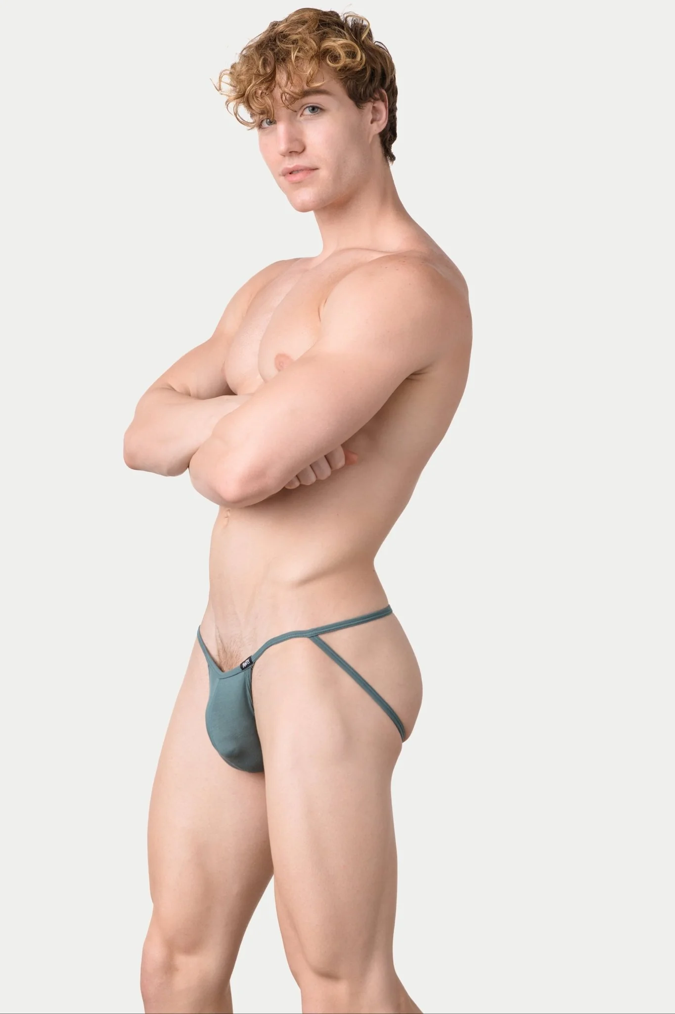 SIGNATURE String Jockstrap - Sage - Image 4