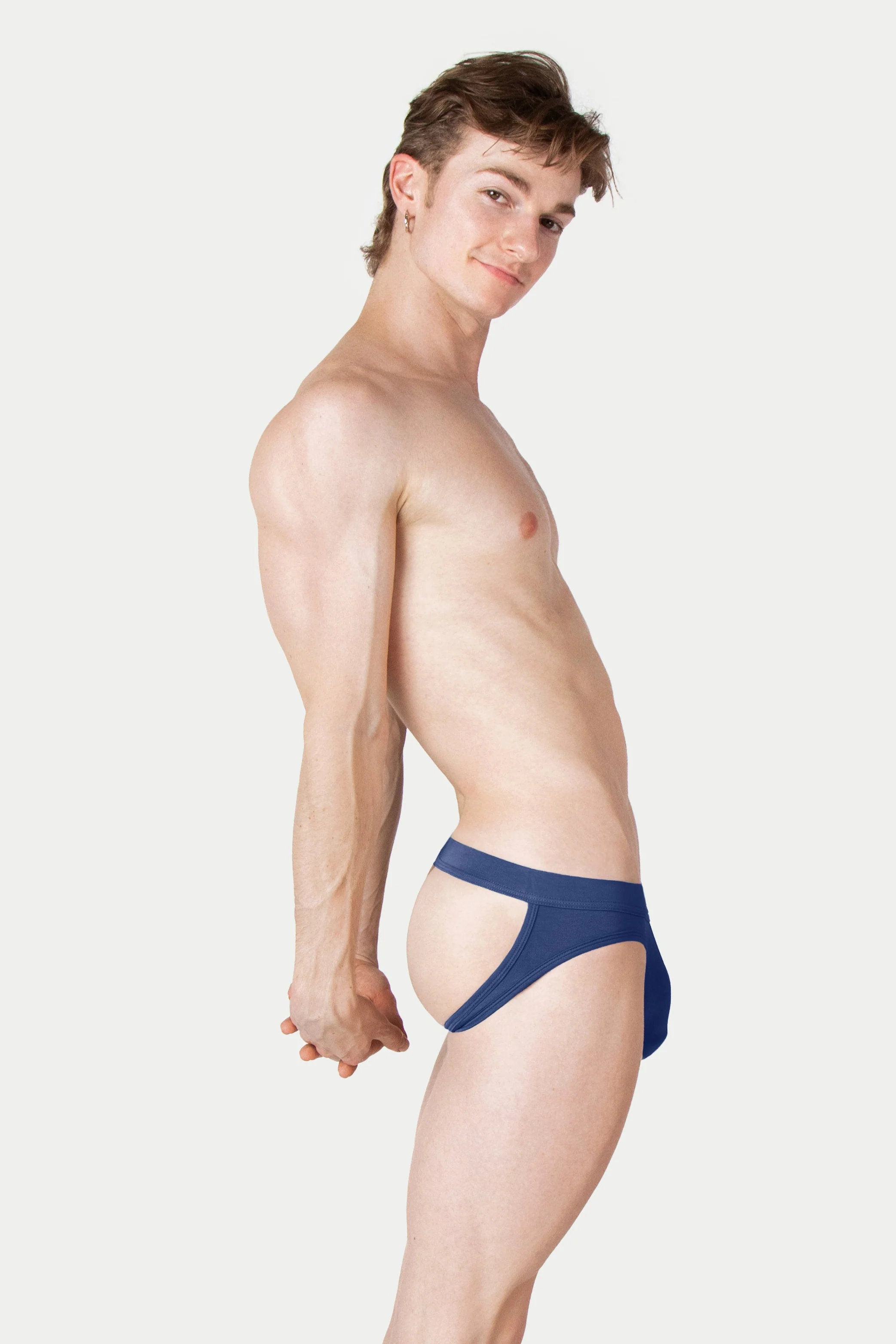 VIBE Jockstrap - Slate Blue - Image 3