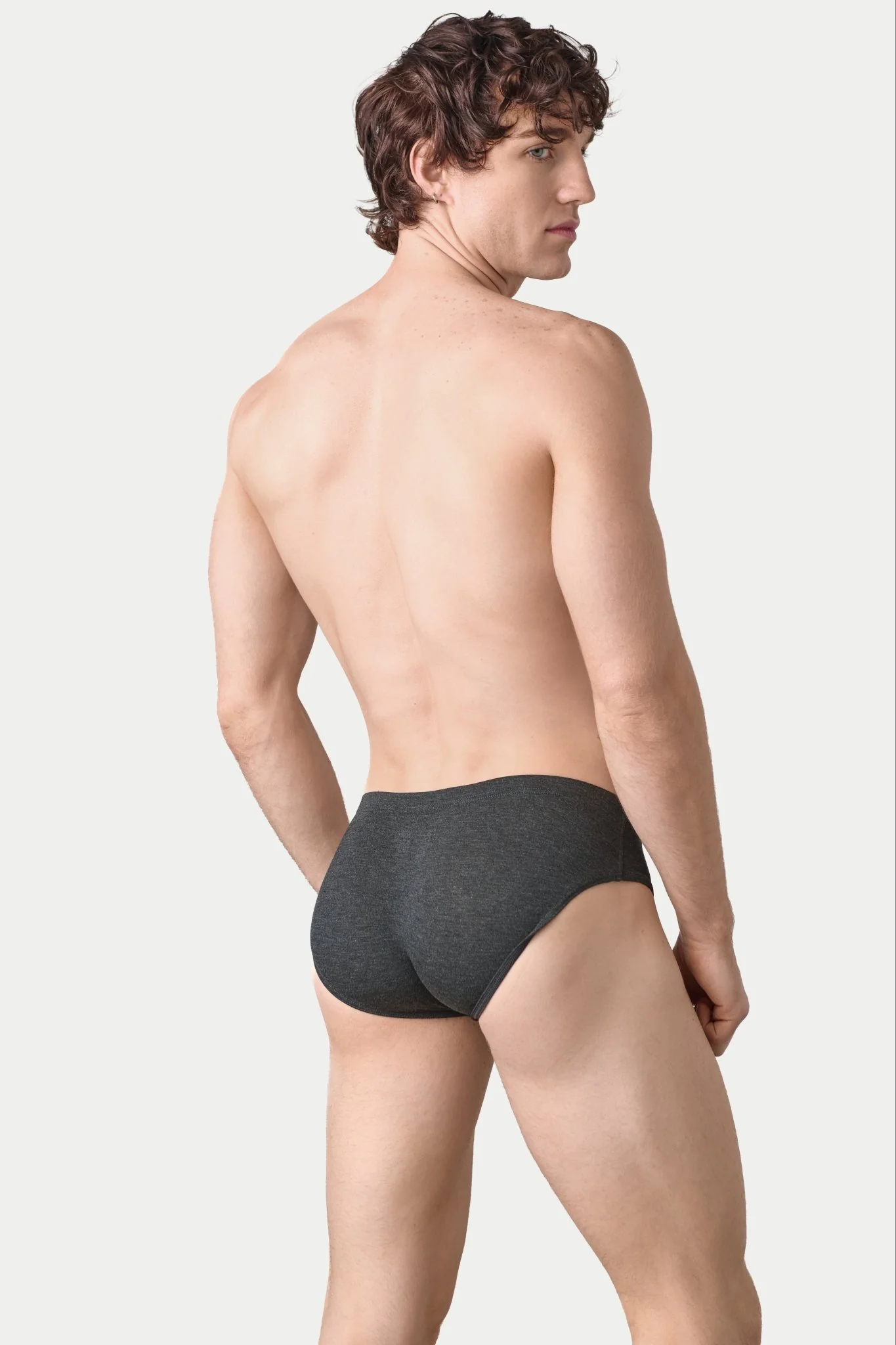 ZERO Briefs - Dark Heather Gray - Image 3